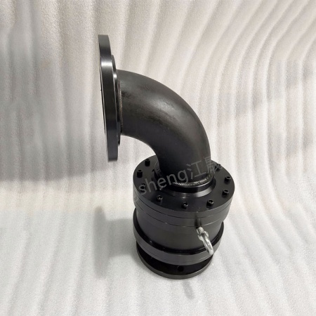 压滤机90度弯头法兰式回转接头